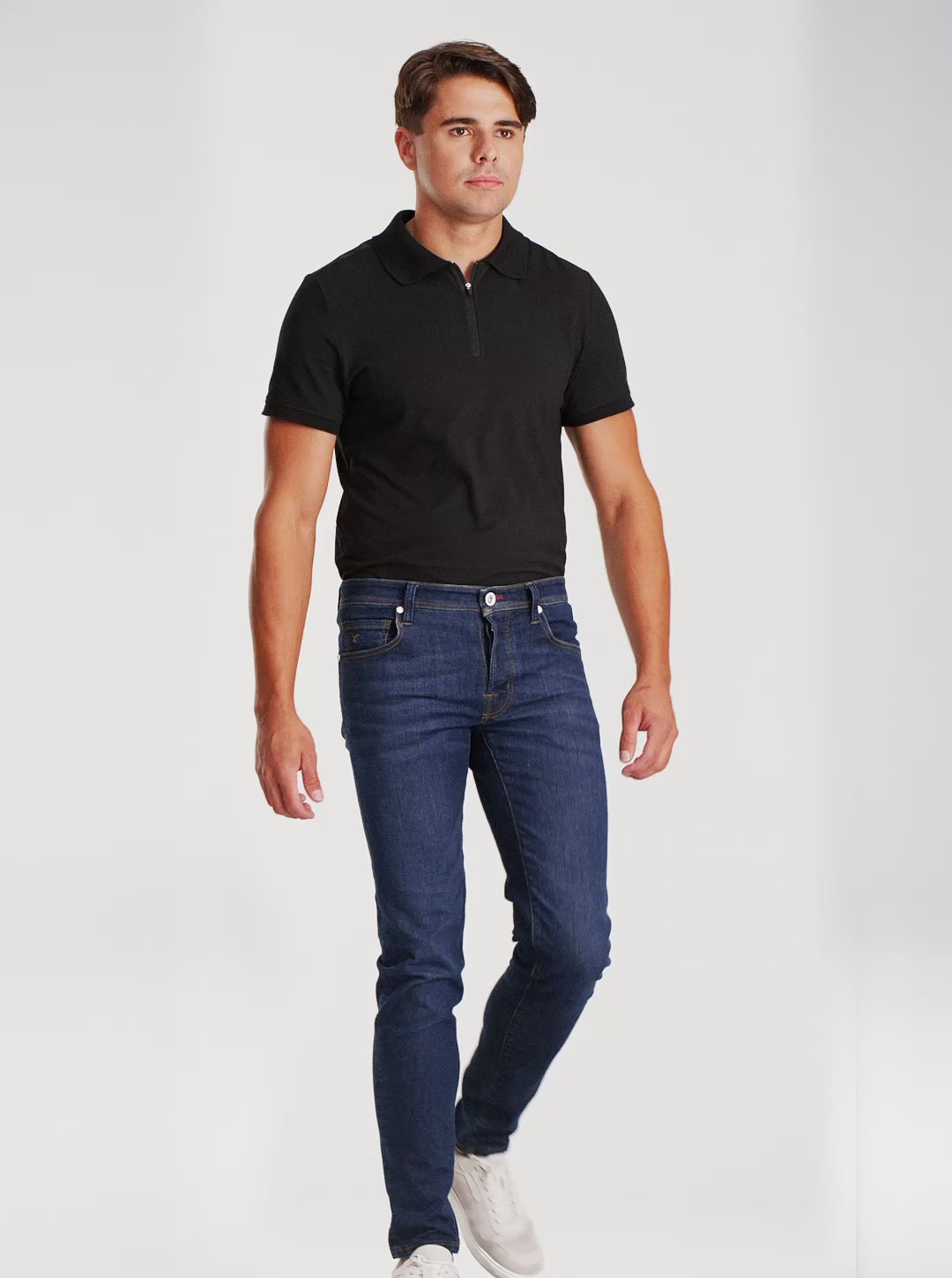 Load video: Jeans 5 pocket Falcon