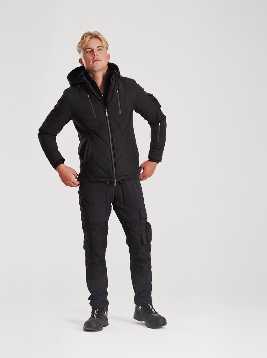 Load video: Winter Jacket Apollo